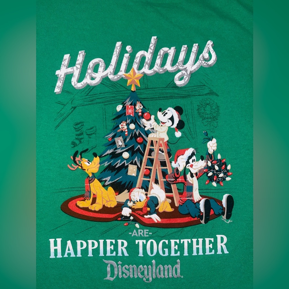 Unisex Kids Disney Holiday Tee